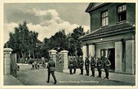 Kaserne, Eilenburg, Wachablösung, Bildpostkarte, Feldpostkarte