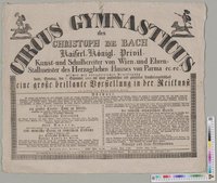 Plakat: Circus Gymnasticus